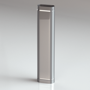 Труба овал L=1000 мм